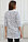 2-НМ 55114 Джемпер женский для беременных и кормящих серый меланж/черный, фото 4