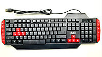 Клавиатура игровая мультимедийная Smartbuy RUSH Raven 200 USB черная (SBK-200GU-K)/