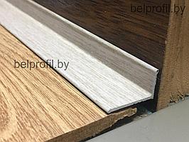 Внутренний уголок 22мм * 12мм 0,9м дуб беленый