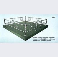 Ограда из нержавеющей стали №5