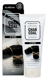 Пилинг-маска для лица УГОЛЬ CHARCOAL Pure Clean  Peel Off Pack (JIGOTT), 180 мл