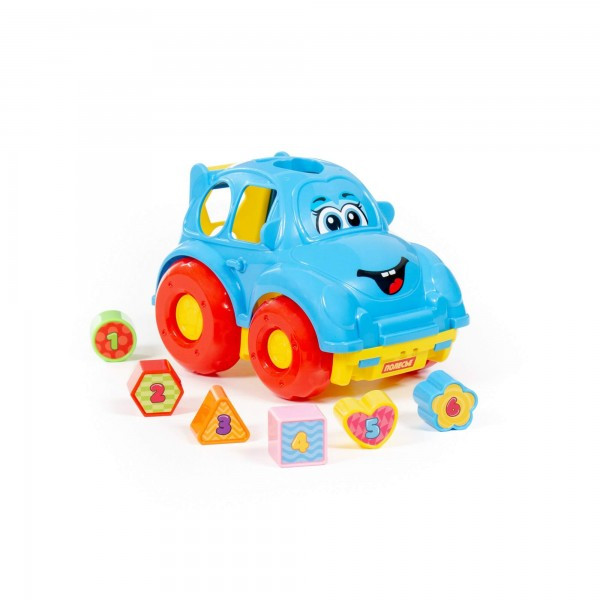 Детская развивающая игрушка-сортер "Автомобиль легковой" (в коробке) арт. 89137 Полесье - фото 4 - id-p170353506