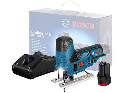 Аккум. лобзик BOSCH GST 12V-70 в кор. (12.0 В, 1 акк., 2.0 А/ч, Li-Ion, пропил до 70 мм)