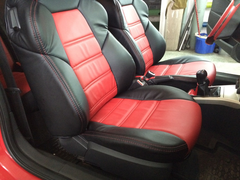 Авточехлы Dinas Drive синий