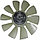 Вентилятор КАМАЗ-4307,ПАЗ 520мм с вязк. муфтой и обечайкой СБ (дв.CUMMINS B3.9 140) BORG WARNER арт. 02000334, фото 5