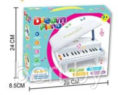 3688C Пианино детское, детский рояль Dream Piano, свет, звук, дeтский рояль, синтезатор детский - фото 2 - id-p170362109