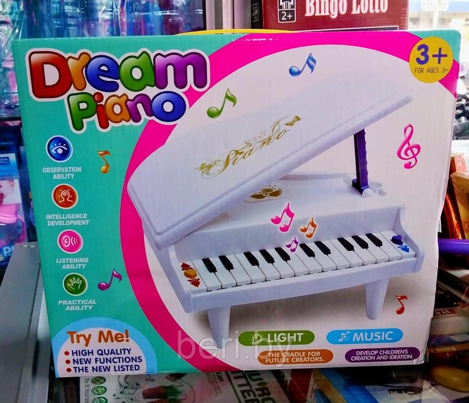 3688C Пианино детское, детский рояль Dream Piano, свет, звук, дeтский рояль, синтезатор детский - фото 3 - id-p170362109