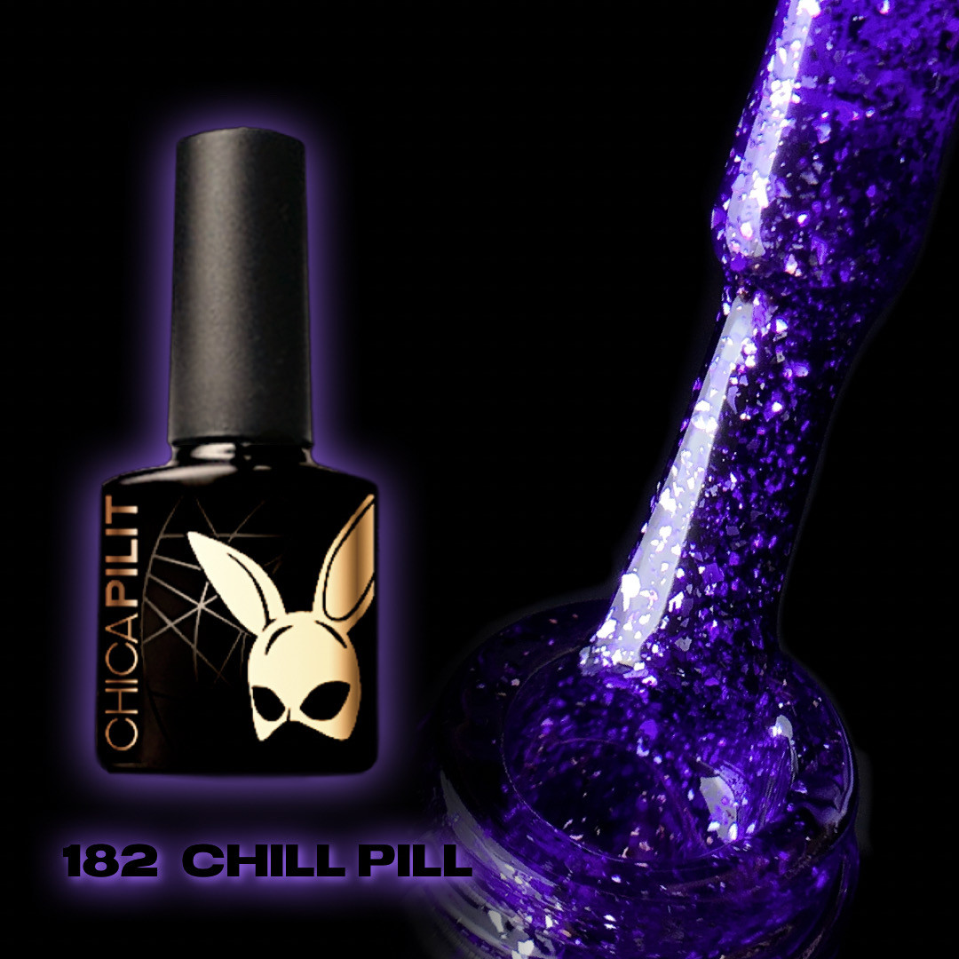 CHICAPILIT, INSOMNIA - ГЕЛЬ-ЛАК 182 CHILL PILL, 10 МЛ