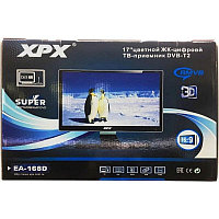 Портативный телевизор XPX EA-168D 17" (с цифровым ТВ-тюнером DVB-T2)