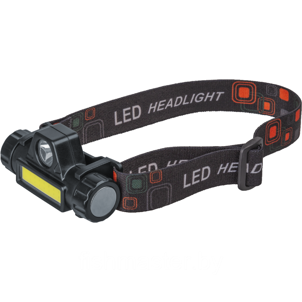 Фонарь налобный Navigator 14 661 NPT-H25-ACCU 1CREE LED5Вт+1COB LED3Вт,Li-ion 1,2Ач