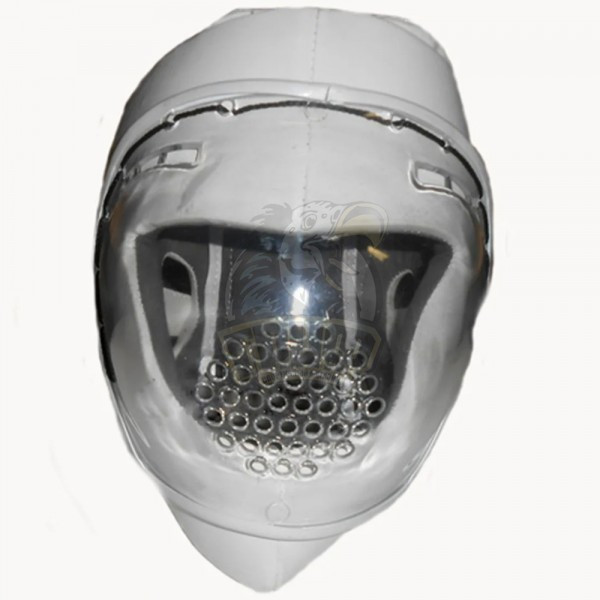 Шлем для единоборств с защитной маской Ayoun ПУ (белый) (арт. 855) - фото 1 - id-p170401998