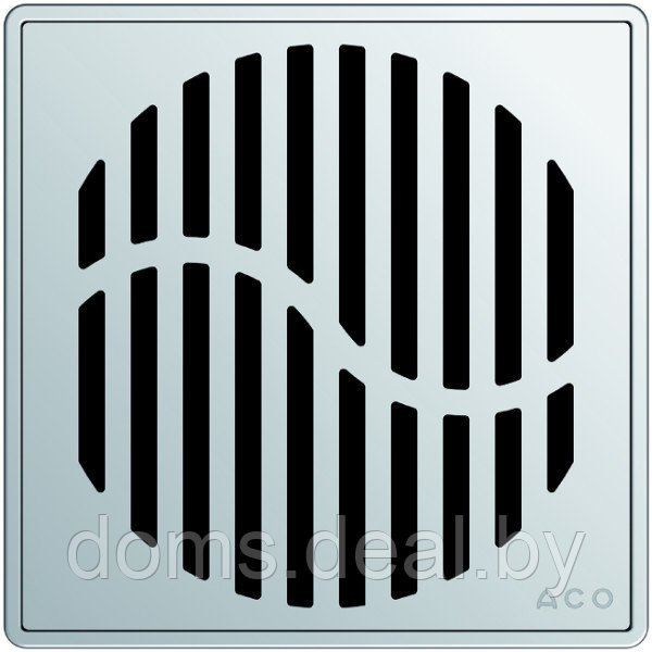 Квадратная решетка для трапа ACO EasyFlow серии Exclusive (Wave) ACO Wave - фото 1 - id-p138617283