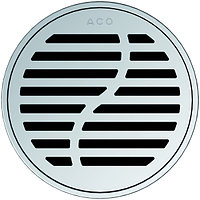 Круглая решетка для трапа ACO EasyFlow серии Exclusive (Wave) ACO Wave