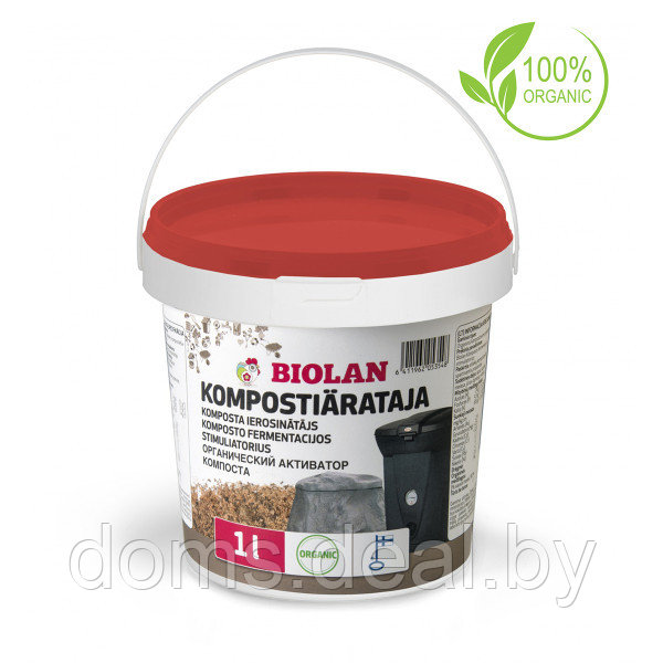 Активатор компоста Biolan 1 л Biolan KOMPOSTAKTIVATOR (ID#138705091 ...