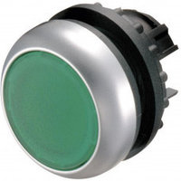 Кнопка зеленая Titan M22-DR-G, IP67 с микропереключ. фиксация/возврат