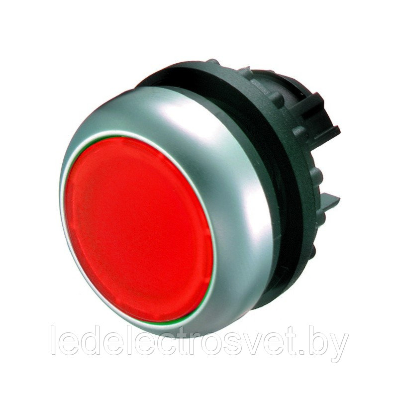 Кнопка красная с подсветкой Titan M22-DL-R, IP67 - фото 1 - id-p170303197