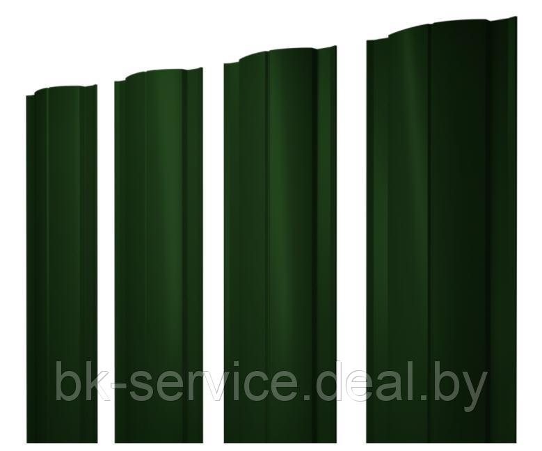 Штакетник металлический Grand Line (Гранд Лайн) Круглый Standart PE 0,45 (цвета), Россия - фото 3 - id-p170406652