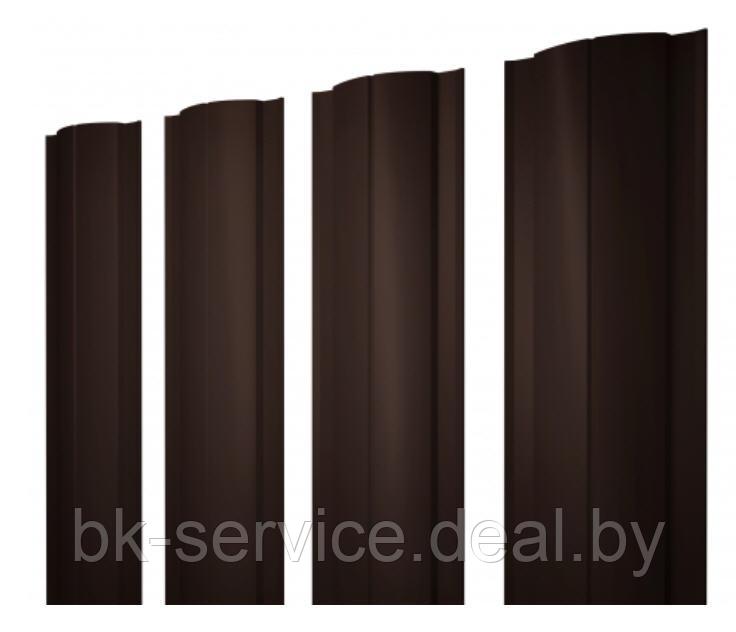 Штакетник металлический Grand Line Круглый Elite SSAB GreenCoat Pural BT mat 0,5 (цвета), Финляндия - фото 4 - id-p170406662