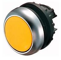 Кнопка желтая с подсветкой Titan M22-DRL-Y, IP67 с микропереключ. фиксация/возврат