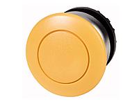 Кнопка грибовидная желтая 36мм Titan M22-DRP-Y, с микропереключ. фиксация/возврат, IP67