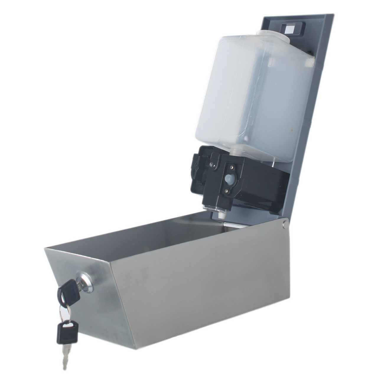 Дозатор для мыла жидкого сенсорный Ksitex ASD-800M, антивандальный (800 мл) матовый - фото 5 - id-p93764594