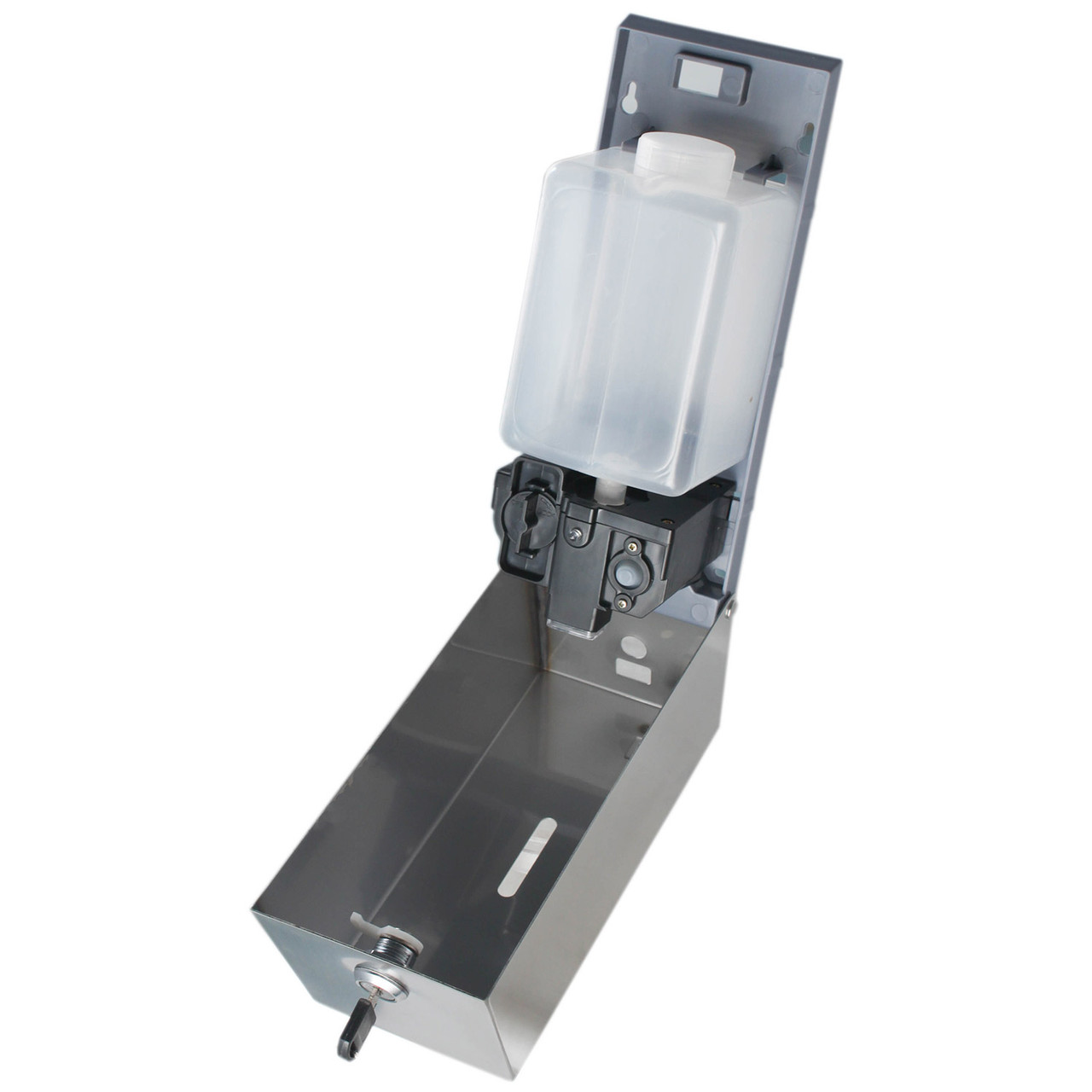 Дозатор для мыла жидкого сенсорный Ksitex ASD-800S, антивандальный (800 мл) глянцевый - фото 3 - id-p93768250