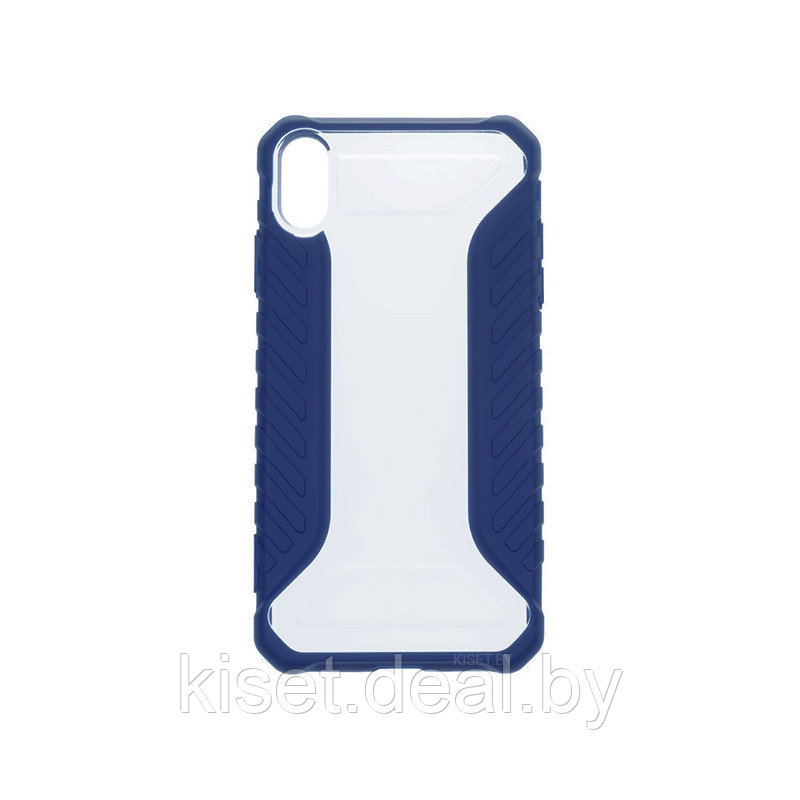 Чехол Baseus Michelin WIAPIPH65-MK03 для iPhone XS Max синий - фото 1 - id-p170363109