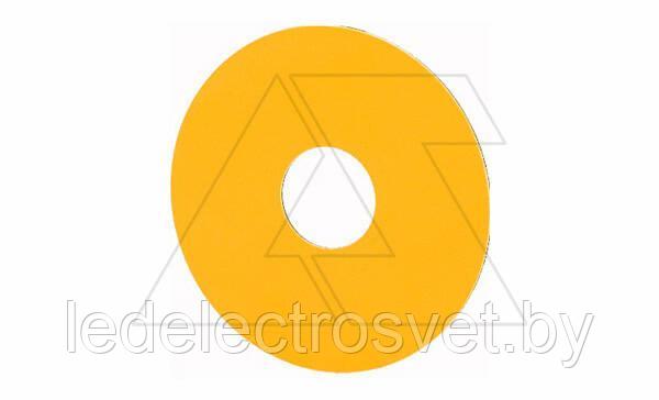 Кольцо желтое Titan M22-XBK для кнопок аварийного останова, без надписей, d=60мм - фото 1 - id-p170303242
