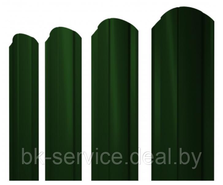 Штакетник металлический Grand Line Круглый фигурный Elite SSAB GreenCoat Pural BT matt 0,5 (цвета) Финляндия - фото 4 - id-p170408803