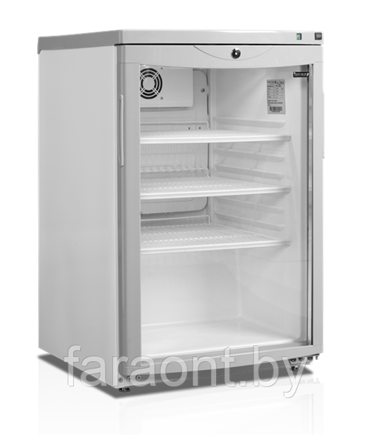 Шкаф холодильный со стеклом TEFCOLD BC85 W/FAN - фото 1 - id-p125730167