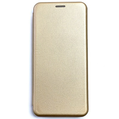 Чехол-книга на основе из силикона Book Case New 3D золотой для Samsung Galaxy A72 - фото 1 - id-p170415021