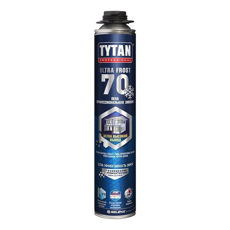 Пена профессиональная 870 мл зимняя 70 ULTRA FROST Tytan Professional 81469