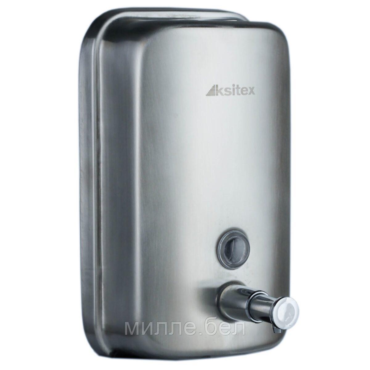 Дозатор для жидкого мыла Ksitex SD 2628-500М, антивандальный, матовый (500 мл) - фото 1 - id-p146570274