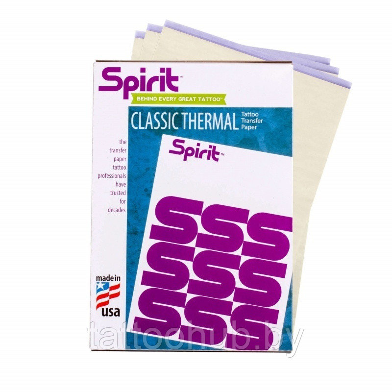 Бумага трансферная США для принтера - Legal Spirit Classic Thermal 1 лист - фото 1 - id-p170418452