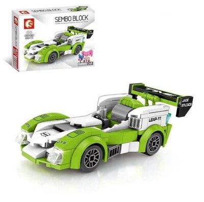 Конструктор Sembo Block «Супер гоночный автомобиль», 165 детали, арт.607035