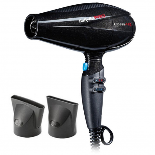 Фен Babyliss Pro EXCESS-HQ ionic 2600W BAB6990IE+Расческа в подарок - фото 3 - id-p166607054