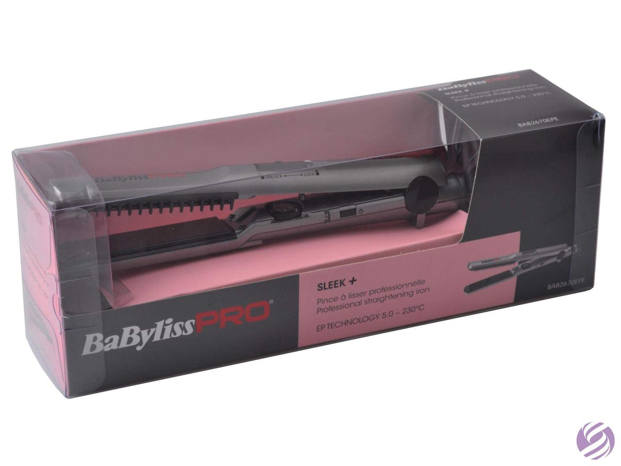 Утюжок Babyliss Pro BAB2670EPE 25 мм с гребнем - фото 5 - id-p166607059