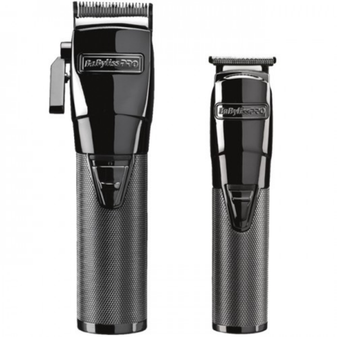 Набор Babyliss Pro GunSteel FX Машинка + триммер (FX8705E)+Шаветка в подарок - фото 2 - id-p166607357