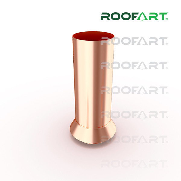 Соединитель дренажный (RC) Roofart Scandic Copper 125/87 (медь) - фото 1 - id-p137619449