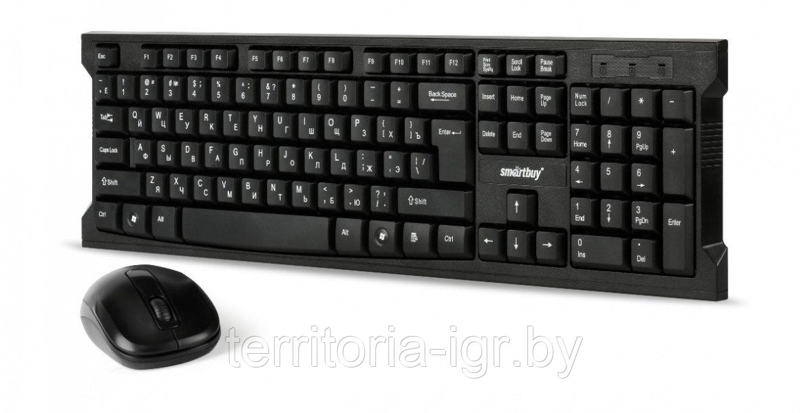 Беспроводной набор клавиатура+мышь SBC-116377AG-K черный Smartbuy - фото 3 - id-p170419212