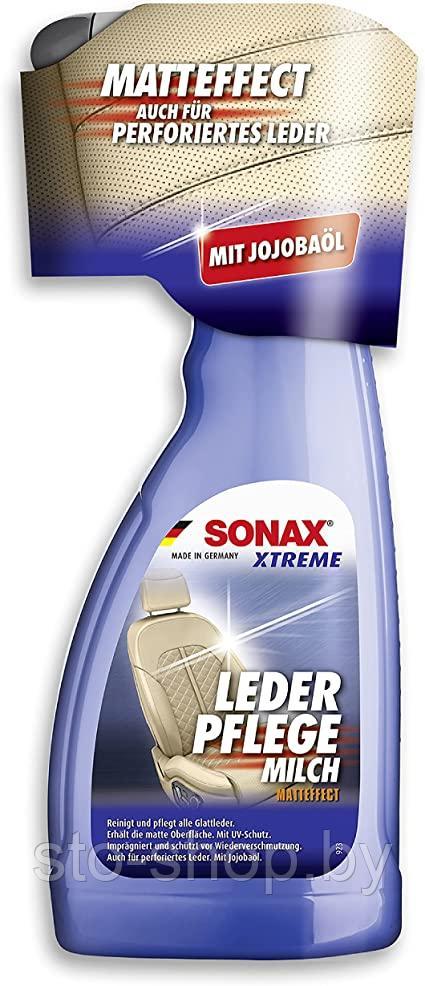 Лосьон для ухода за натуральной и искусственной кожей SONAX Xtreme Leder Pflege Milch 500мл, фото 1