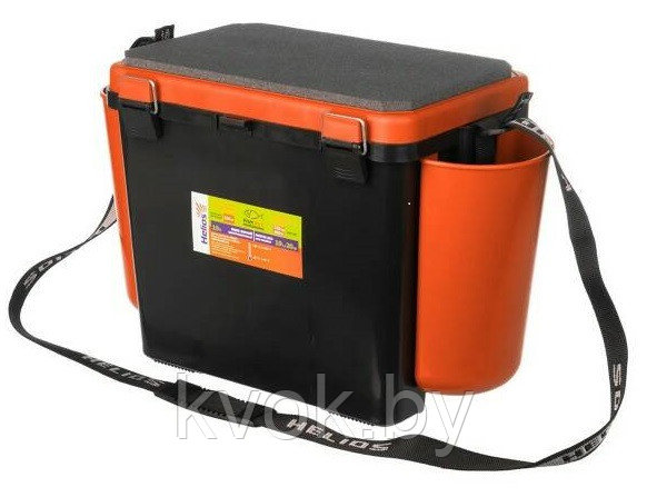 Ящик для зимней рыбалки Helios FishBox 19л односекционный оранжевый - фото 1 - id-p170431578
