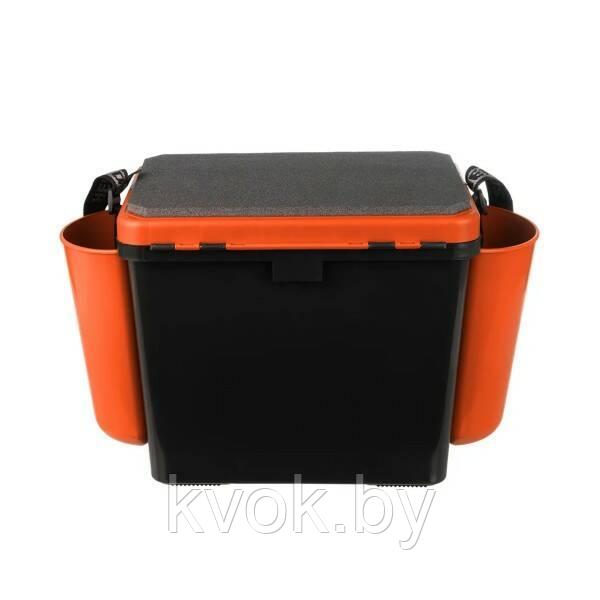 Ящик для зимней рыбалки Helios FishBox 19л односекционный оранжевый - фото 4 - id-p170431578