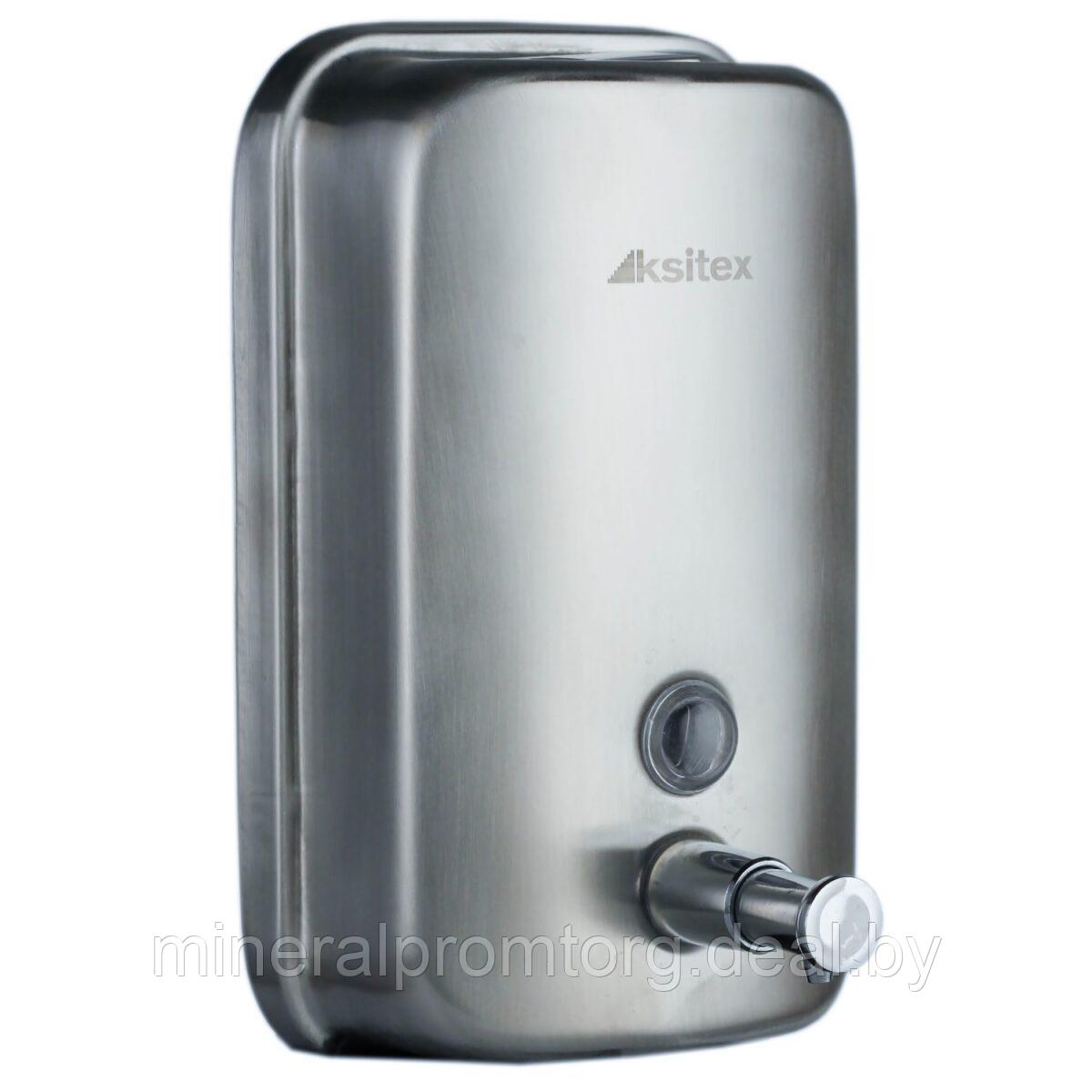 Дозатор для жидкого мыла Ksitex SD 2628-500М, антивандальный, матовый (500 мл) - фото 1 - id-p164030434