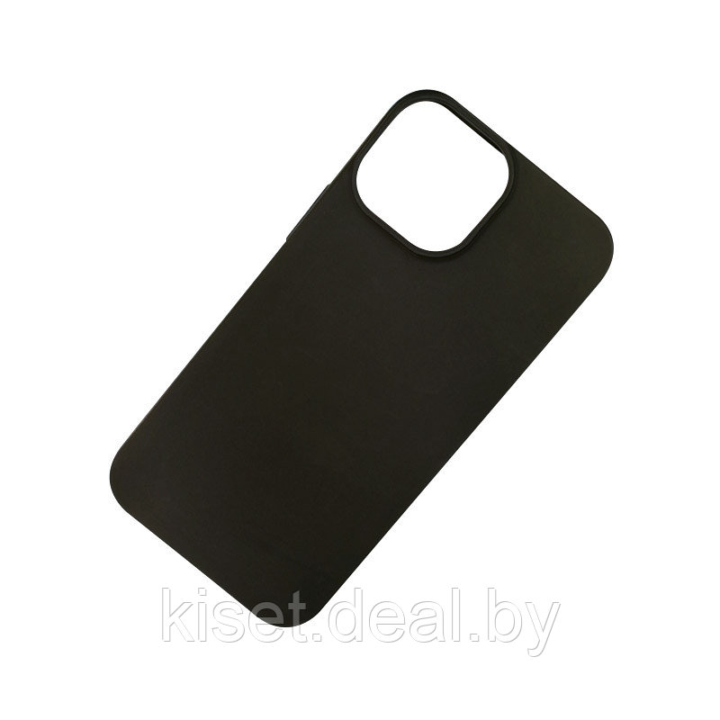 Силиконовый чехол KST MC для Apple iPhone 13 mini черный матовый - фото 1 - id-p170432525