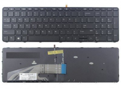Клавиатура HP G2 650, BLACK, Backlite, RU - фото 1 - id-p170465076