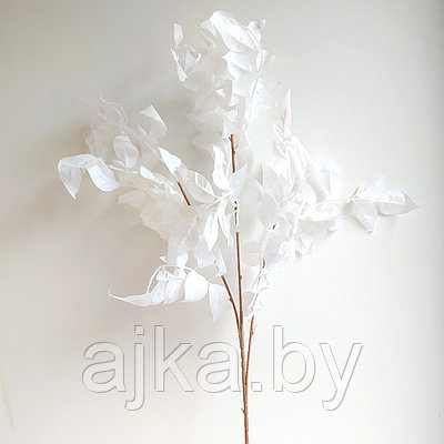 Ветка искусственная Рускус 85 см, белый