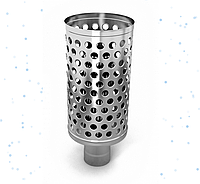 Каменка натрубная ДИЗЕЛЬ, ф115, 1/0,5мм, нерж/нерж