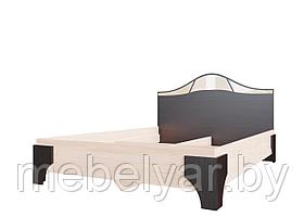 Кровать SV Мебель Лагуна 5 (1,4*2,0) основание ЛДСП Дуб Венге / Дуб Млечный