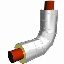 ПИ-отводы для воздушной прокладки теплотрасс